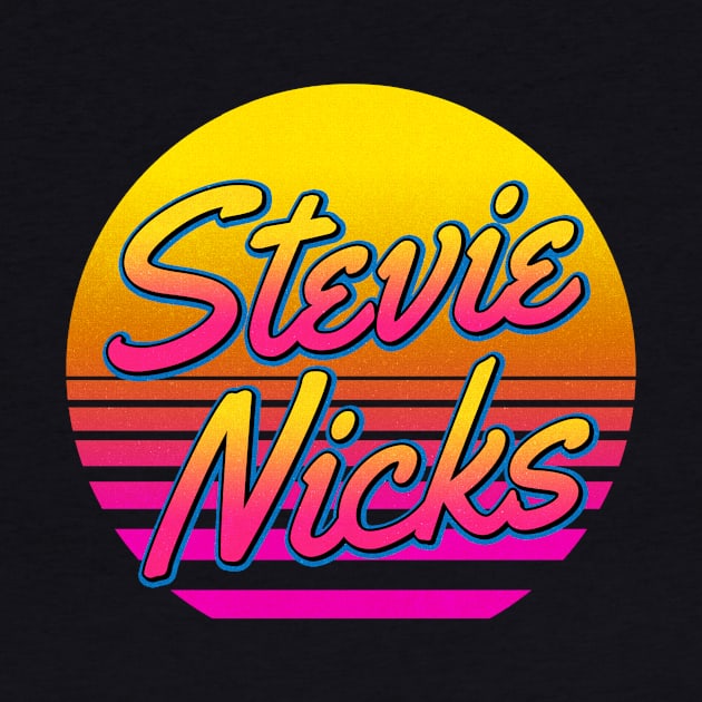 Stevie Personalized Name Birthday Retro 80s Styled Gift by Jims Birds